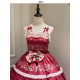 Yolanda Cranberry And Four-Leaf Clover Cardigan Skirt JSK and OP(Reservation/3 Colours/Full Payment Without Shipping)